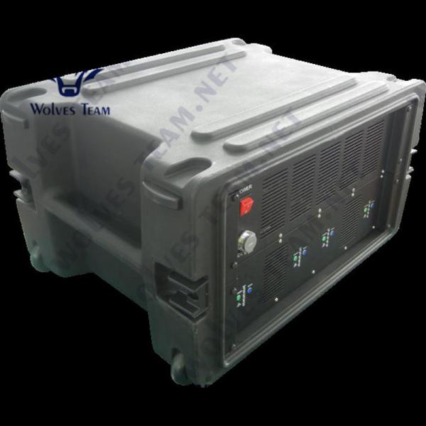 IED Bomb Military Vehicle WIFI5.8G GPS Cell Phone GSM 5G Jammer IP65 road-side