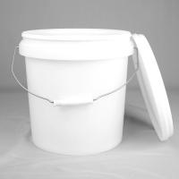 Buy cheap 25cm DIA Transparent Plastic Bucket 10 Litre Clear Bucket For Food product