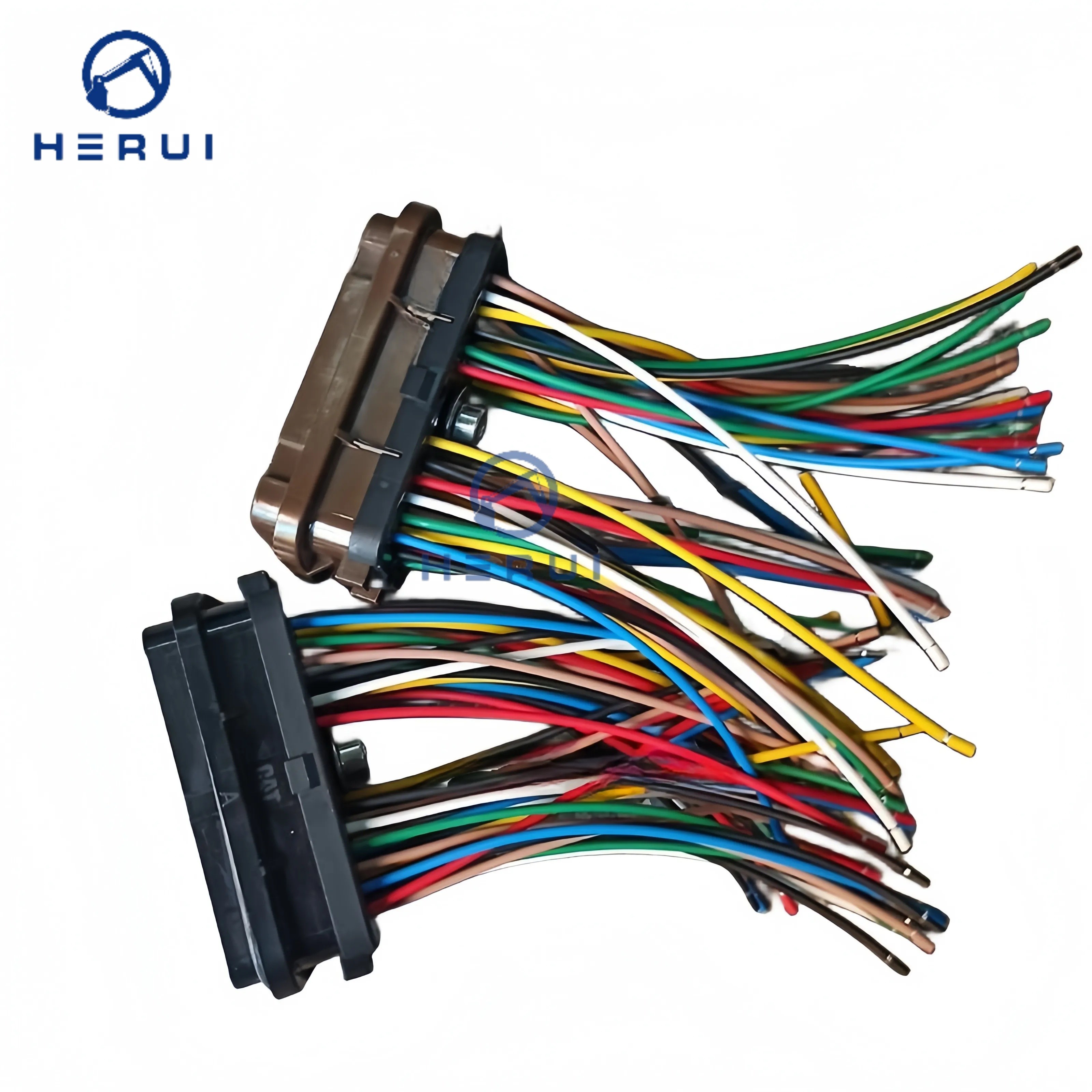 E312C E312D E320C E320D Excavator Parts 153-2630 153-2620 Computer Board Plug For Controller ECU Connector Plug