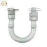 Buy cheap Silver Color Pole Accessories U Type Bolts For Tower Fasteners Tower Fittings from wholesalers