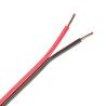 Buy cheap Clear Transparent Red Black BC 2x1.0 Speaker Cable For End Audio Systems from wholesalers