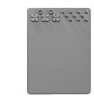 Multifunctional TPU Mouse Charging Mat , Washable Corporate Mouse Mats