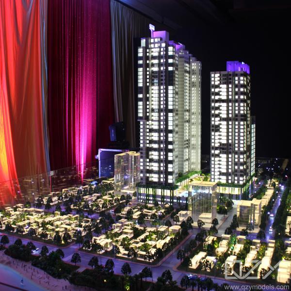Buy cheap 1/150 Miniature Scale Model skyscrapers Avic International Hotels Lanka Limited from wholesalers