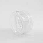 100ml Clear Candy Biscuit Plastic Packaging Jar PP Screw Cap