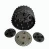 Buy cheap Multifunction 40cm Diameter 44L Plastic 10 Gallon Black White from wholesalers