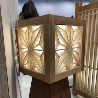Buy cheap Interior Decorative Woodworking Kumiko Solid Pine Wood Room Divider Customized product