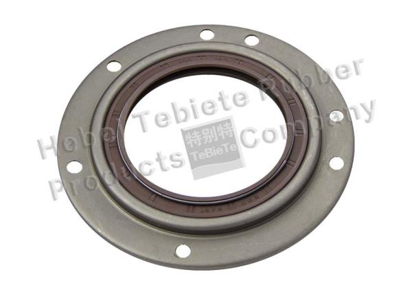 High Speed Rotary Shaft Seals 100*125*12mm With Plate NBR Material Crankshaft