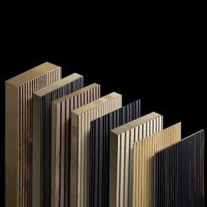 Wholesale Multiscene Acoustic Timber Slats Feature Wall Flameproof Practical from china suppliers