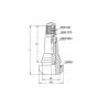 Buy cheap Car Rubber Tyre Valve TR413 11.5mm 0.453'' Rim Hole Recommended Aluminum Stem from wholesalers