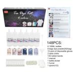 Large Tie Dye Kit for Kids and Adults 239 Pack Permanent Tie Dye Kits for