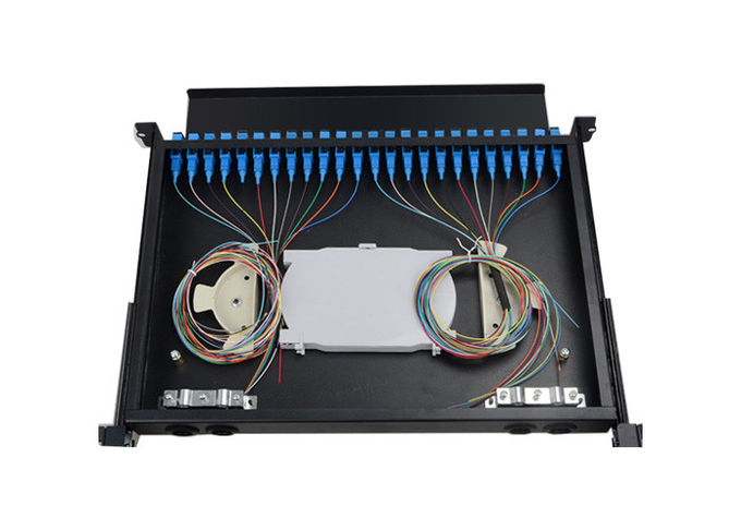 12 24 48 96 Port Sliding Drawer Type Multi Mode Optic Fiber Distribution Frames