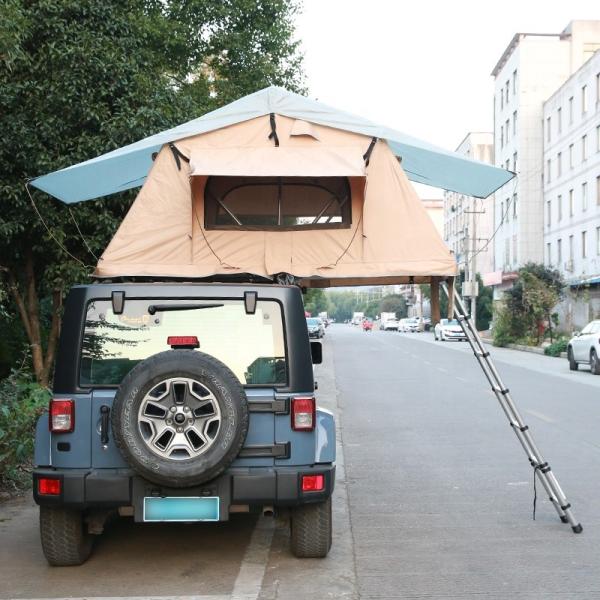 Buy cheap Cheap Full Automatic Lightweight Roof Top Tent Outdoor Camping Soft Top Car Top Tent from wholesalers