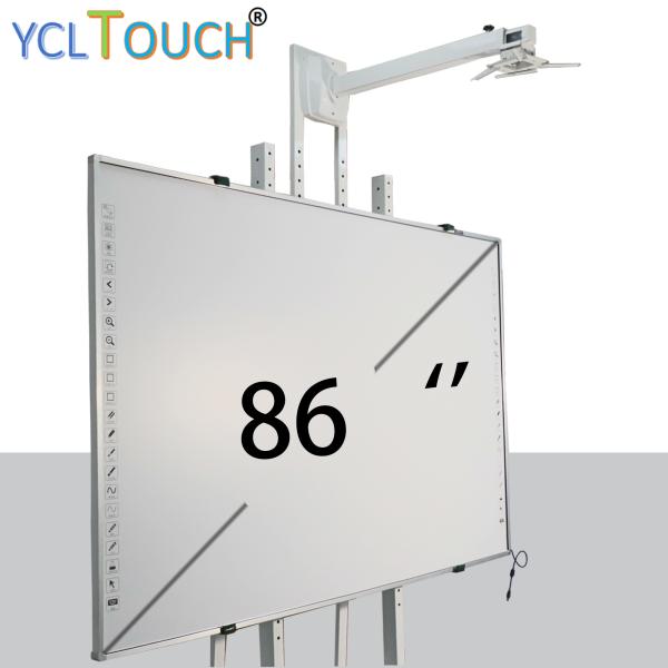 Buy cheap 16:10 Electronic Smart Interactive Whiteboard 86 Inch Alluminium Alloy Frame from wholesalers