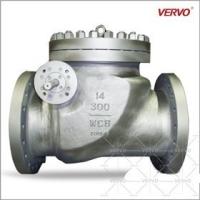 Buy cheap BS 1868 14 Vertical Swing Check Valve Class 300 DN350 RF Flanged Wcb Full Bore product