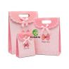 Buy cheap White Cardboard Gift Retail Paper Shopping Bags With Bowknot Ribbon Custom Logo from wholesalers
