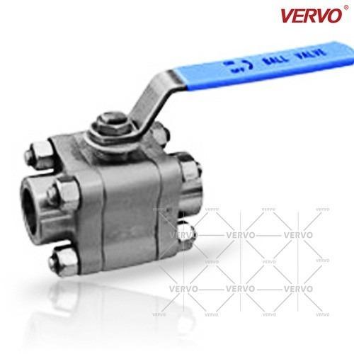 Buy cheap Dn15 3 Piece High Pressure Ball Valve Forged Steel A105n 1/2 Inch 1500lb Sw Lever Metal Seated Floating Ball Valve from wholesalers