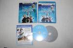 2016 Blue ray Frozen 2discs cartoon dvd Movies disney movie for children DHL