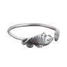 Buy cheap Sterling Silver Fish Design Engraved Retro Cuff Bracelet for Women (SZ0309) from wholesalers