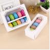 Buy cheap Personalised Macaron Food Packaging Box With Clear Window 15.7x12.8x5.8cm from wholesalers