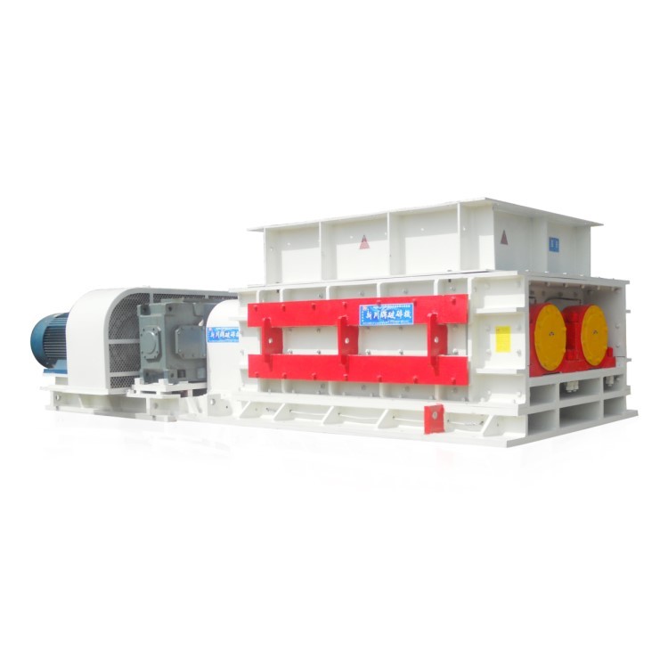 Anti Abrasive Roll Crusher Machine TPH Large Processing Capacity Dual Motor