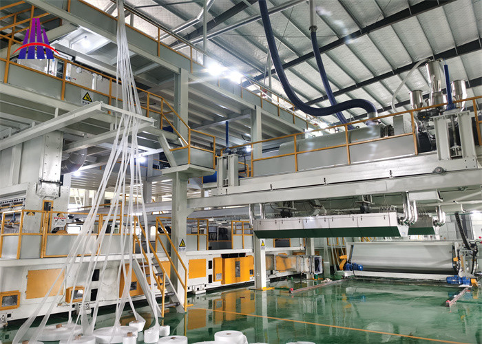 1500KW 4.8m Non Woven Roll Making Machine For Medical Gown