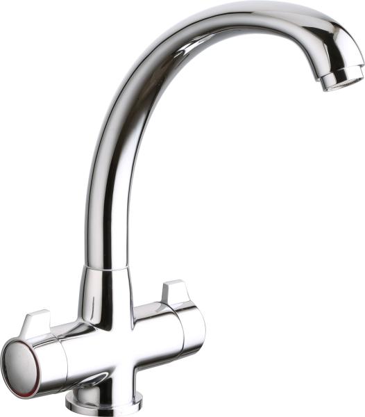 Buy cheap Premium Quality Brass Kitchen Mixer Faucet for Modern Kitchens T81044 from wholesalers