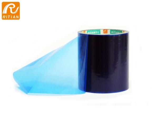 50-60 Microns Blue Protective Film , Anti Scratch Protective Film For Window