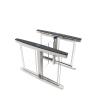 Buy cheap SUS304 Optical Swing Barrier Turnstile Waist Height Full Automatic from wholesalers