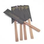 100% Natural Carbonized Tensoge Bamboo Chopsticks Custom Print Japanese Sushi