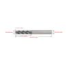 Buy cheap TiAlN Coated Corner Radius Tungsten Carbide End Mills 65 HRC from wholesalers