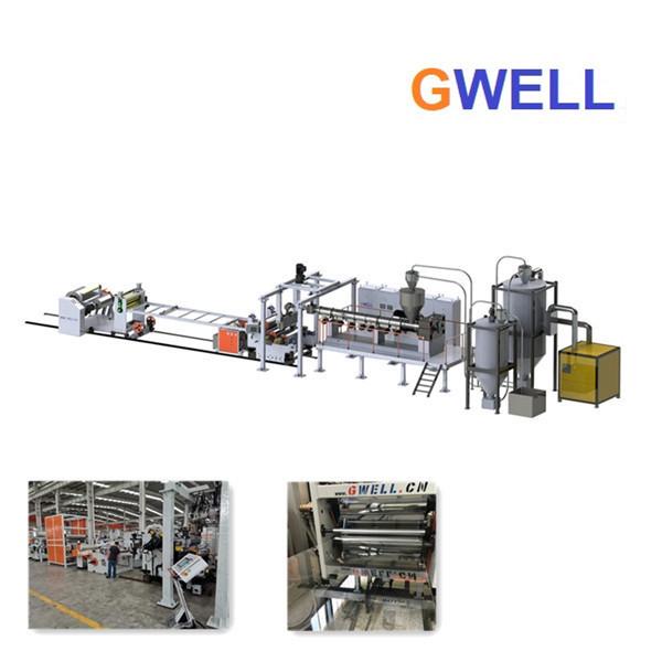 Buy cheap PETG Decorative Sheet Production Machine APET Sheet Extrusion Line 600KG H from wholesalers