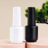 Buy cheap 2025 Empty 8ml 15ml Brown Glass Round Nail Polish Bottles With Cap and Fan Brush for Nail Art Hot Stamping Graphic Design from wholesalers