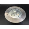Buy cheap Warm White 3Pcs Cree LED Underground Light 3 X 6 Watt RGBW 4 In 1 Color Ra > 80 from wholesalers