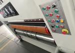 Electric Type Corrugated Box Printing Machine , Rotary Die Cutter For Corrugated