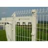 Buy cheap HGMT Square column 75*150mm PVC Coated Garden Fence from wholesalers