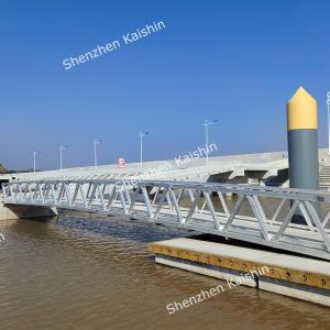 Marine Aluminum Floating Dock Aluminum Alloy Float Pontoon WPC Decking