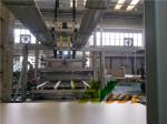 Melamine Short Cycle Furniture Laminating Line Two Sides With Temperature