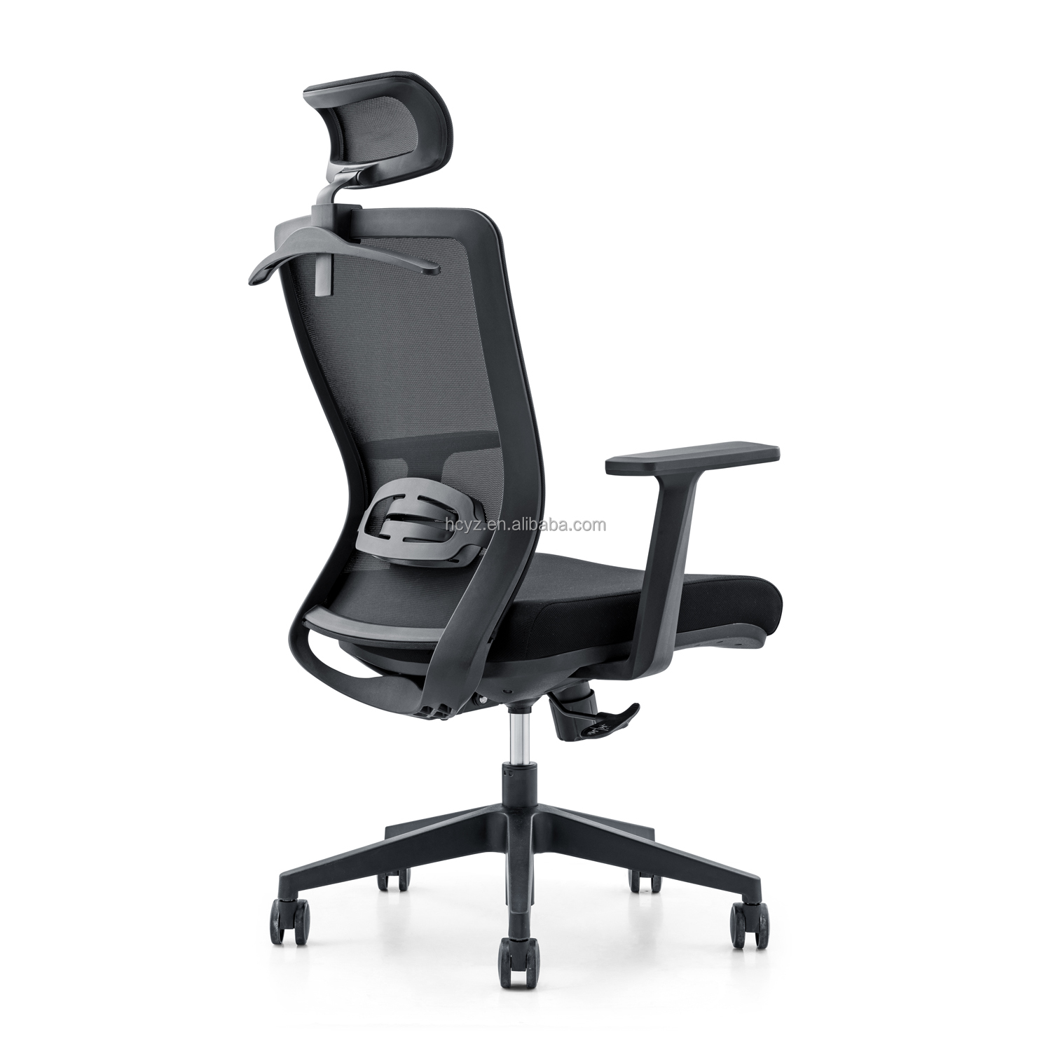 Commercial Furniture 3606ALP Adjustable Mesh Office Executive Chair with Fixed Armrest