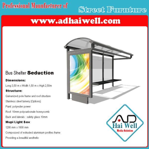 Buy cheap Bus Shelter Design from wholesalers