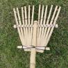 Buy cheap Light Weight Bamboo Gress Rake Garden Lawn Quick Assemble Leaf Rake 32cm from wholesalers