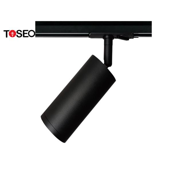 Quality 4 Wires Gold LED Ceiling Track Lights GU10 Pure Aluminium With Adaptor 220V for sale