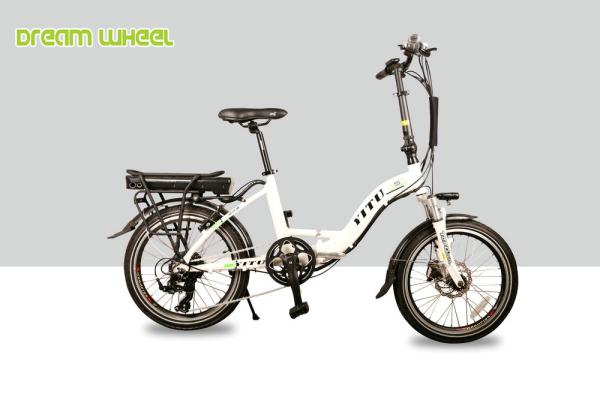 Buy cheap TUV EN15194 Battery Powered Folding Bike 36V 10Ah Li Ion Battery from wholesalers