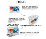 VMPET Aluminum Foil Reusable Hot Or Cold Food Lunch Storage Carry Bags Insulated