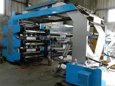 Buy cheap Computerized Flexographic Printing Machine For Plastic Film / Bag 60m/min from wholesalers
