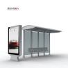 Buy cheap Aluminum Profile 4200mm Length Outdoor Bus Shelter Static Scrolling Poster from wholesalers