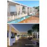 Buy cheap Outdoor 3x4M Aluminium Pergola With Louvered Roof And LED Lights from wholesalers