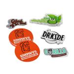 Waterproof Vinyl Die Cut PVC Cartoon Sticker Custom Logo 95g