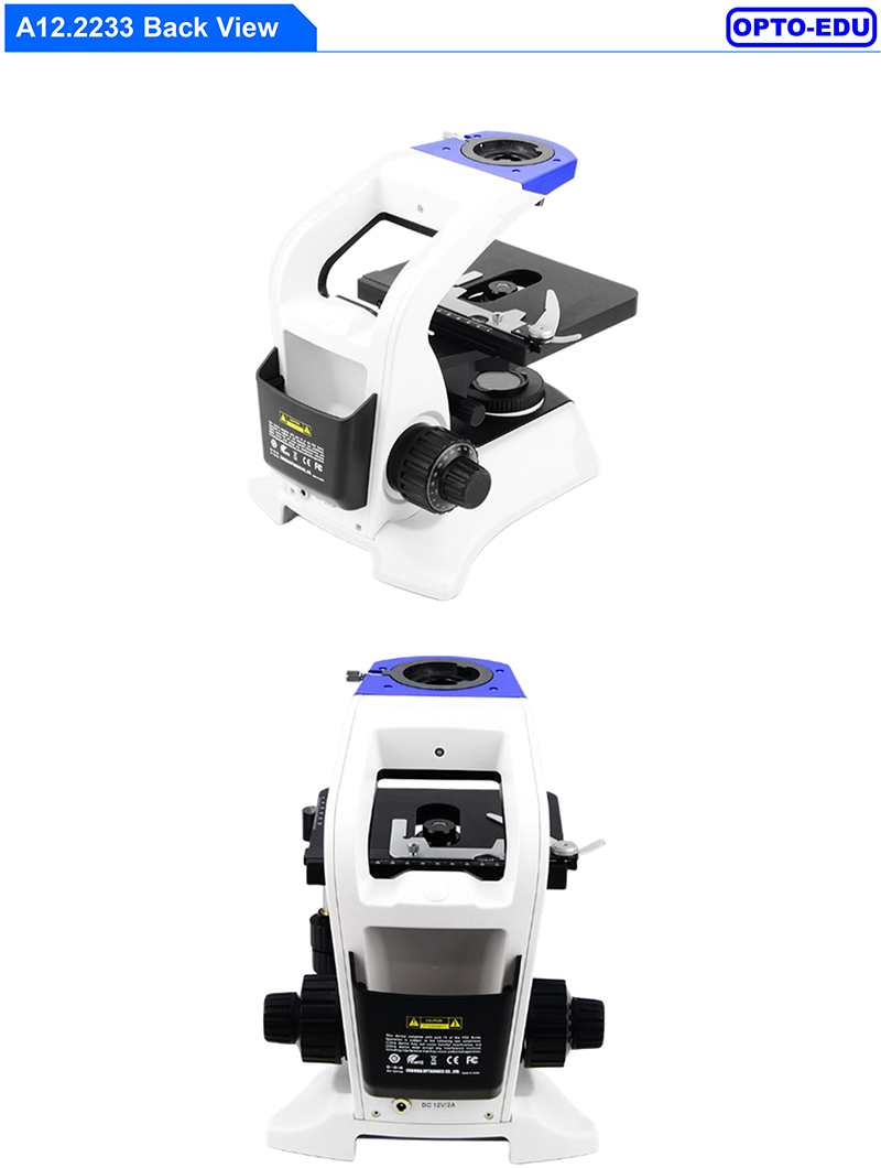 OPTO-EDU A12.2233 Infinity Trinocular Biological Laboratory Microscope