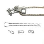 Overhead Line Accessories Pre-twisted wire Preformed Full Tension Guy Grip