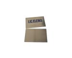 Brush Silver Stainless Steel Business Card Custom Blank Metal Visit Tag